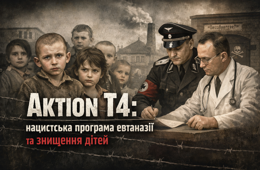 Aktion T4: нацистська програма евтаназії та знищення дітей
